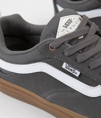 Vans walker pro pewter & gum skate shoes Clearance