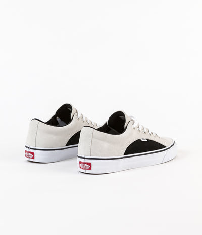 Vans Lampin 2-Tone Suede Shoes - True White / Black