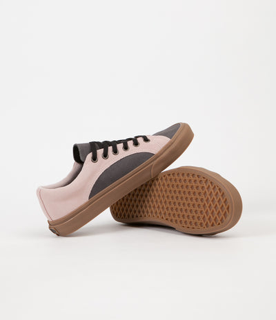 Vans Lampin Suede Shoes - Sepia Rose / Pewter