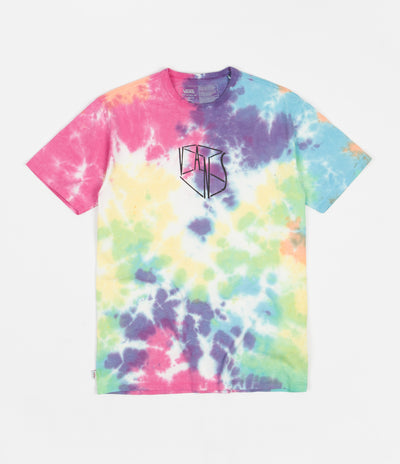 Vans Off The Wall Skate Classics Oval Wash T-Shirt - Tie Dye