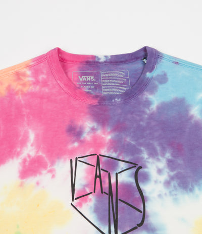 Vans Off The Wall Skate Classics Oval Wash T-Shirt - Tie Dye