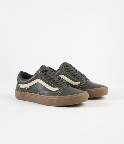 Vans Old Skool Pro BMX Shoes - (Dennis Enarson) Olive / Gum