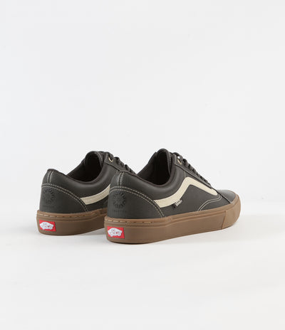 Vans Old Skool Pro BMX Shoes - (Dennis Enarson) Olive / Gum