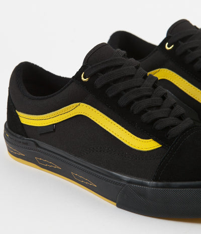 Vans Old Skool Pro BMX Shoes - (Larry Edgar) Black / Yellow