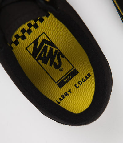Vans Old Skool Pro BMX Shoes - (Larry Edgar) Black / Yellow