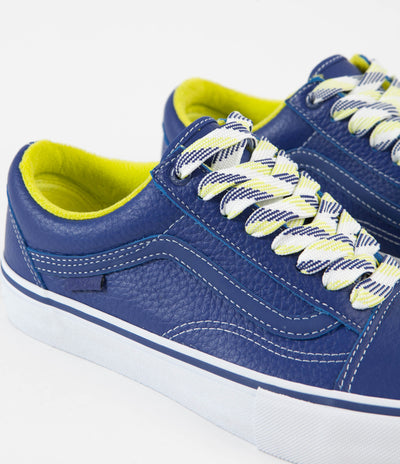 Vans Old Skool Pro LTD Shoes - (Quartersnacks) Royal Blue / True White