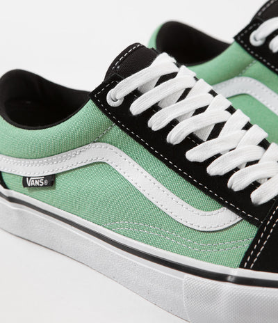 Vans Old Skool Pro Shoes - Black / Jade