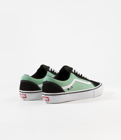 Vans Old Skool Pro Shoes - Black / Jade