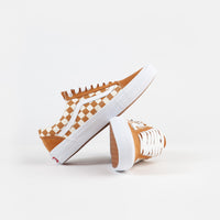 Vans Old Skool Pro Shoes - (Checkerboard) Golden Oak thumbnail