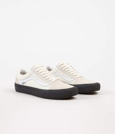 Vans Old Skool Pro Shoes - Classic White / Black