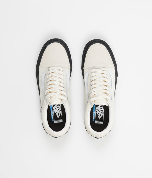 Vans Old Skool Pro Shoes - Classic White / Black | Flatspot