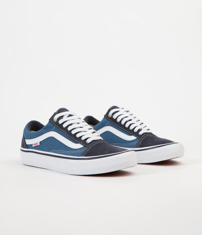 Vans Old Skool Pro Shoes - Navy / STV Navy / White