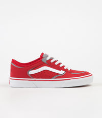 Vans Rowley Classic LX Shoes - Racing Red / White