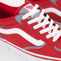 Vans Rowley Classic LX Shoes - Racing Red / White thumbnail