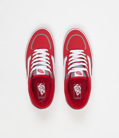 Vans Rowley Classic LX Shoes - Racing Red / White