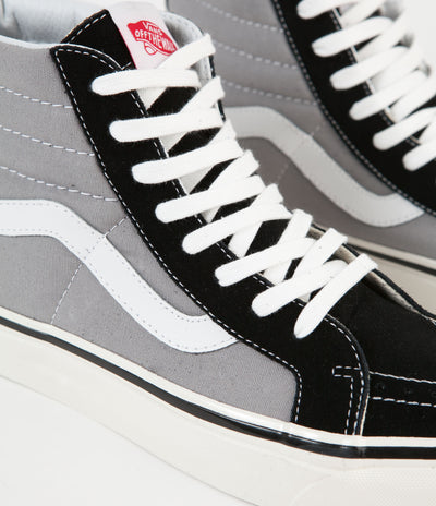 Vans Sk8-Hi 38 DX Anaheim Factory Shoes - Black / Light Grey | Flatspot