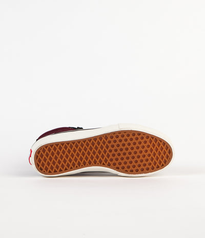 Vans Sk8-Hi Pro Shoes - Black / Port
