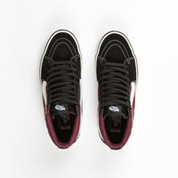 Vans Sk8-Hi Pro Shoes - Black / Port thumbnail