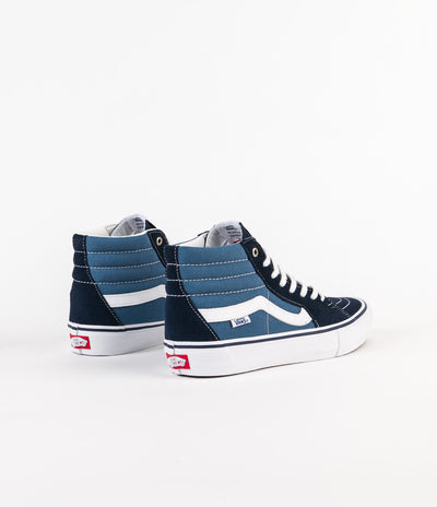 Vans Sk8-Hi Pro Shoes - Navy / Stv Navy