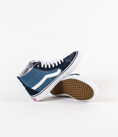 Vans Sk8-Hi Pro Shoes - Navy / Stv Navy