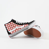 Vans Sk8-Hi Reissue Shoes - (Grosso) '84 Black / Red Check thumbnail