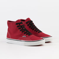 Vans Skate Authentic High LTD Shoes - (Andrew Allen) Red / Hockey thumbnail