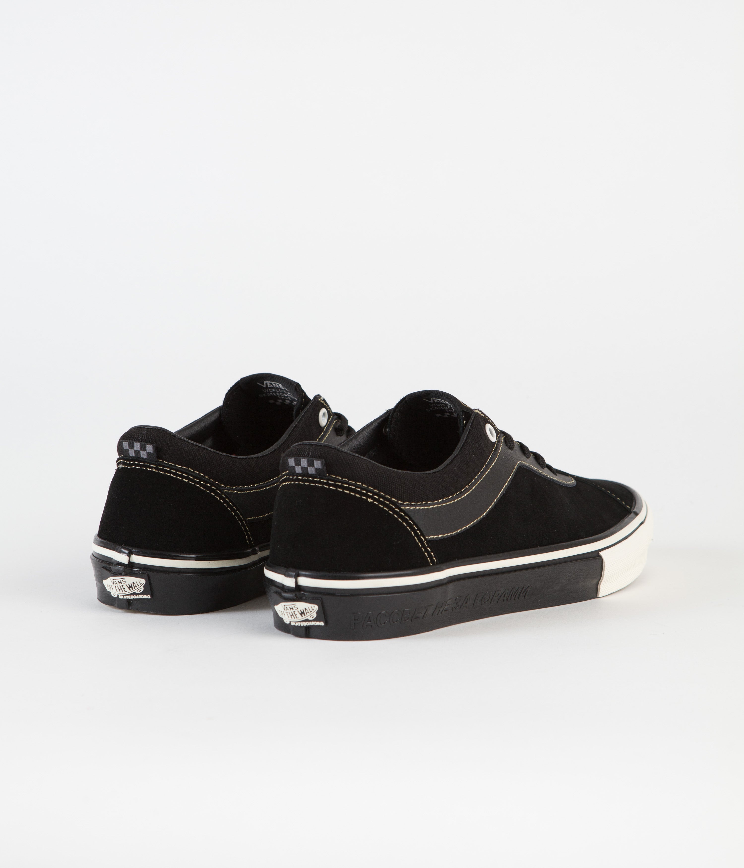 Vans Skate Bold Shoes (Rassvet) Black Flatspot