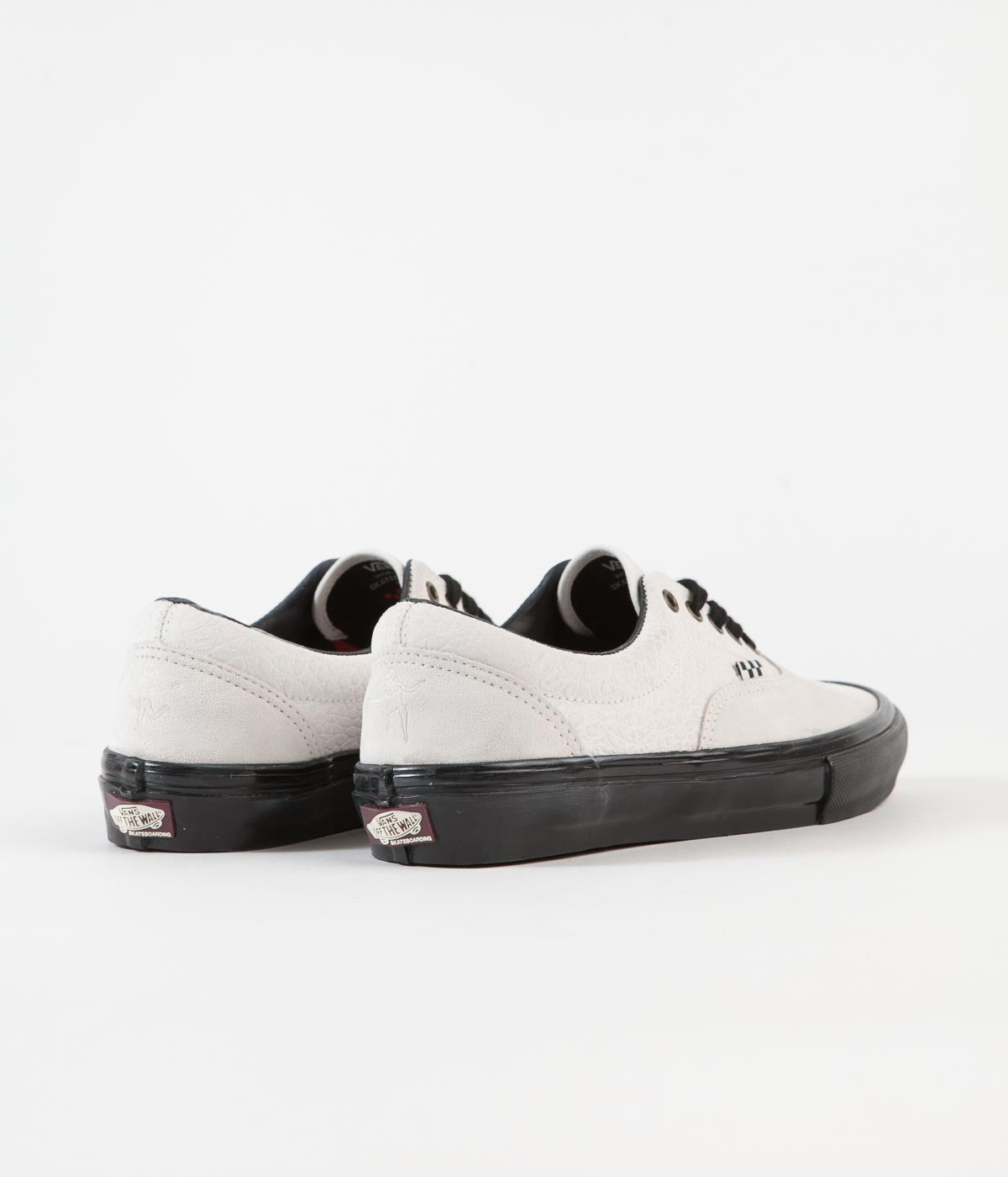 Vans Skate Era Shoes (Breana Geering) Marshmallow / Black Flatspot