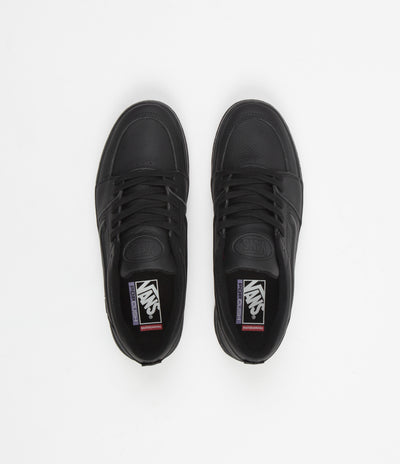 Vans Skate Fairlane Shoes - (Leather) Black