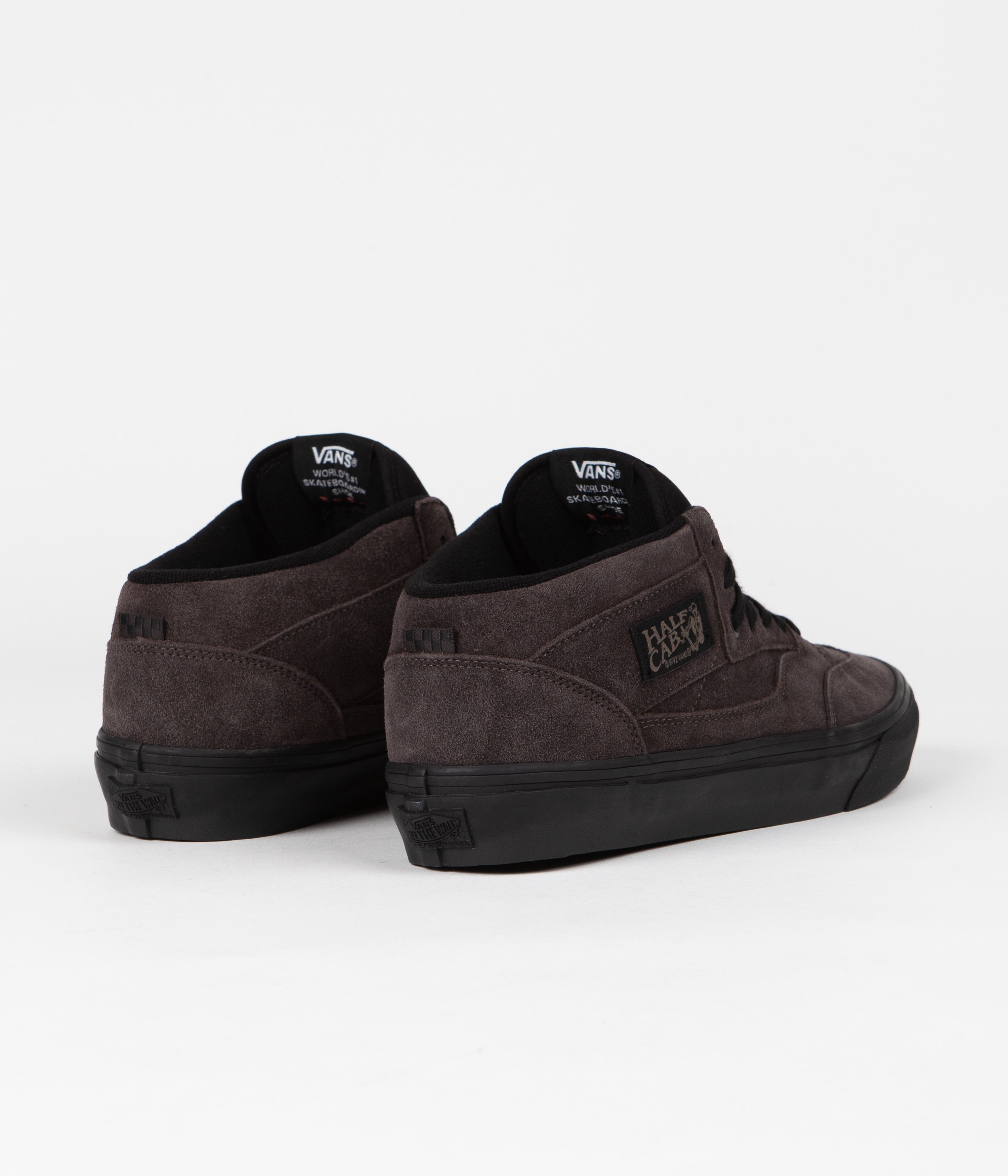Vans Skate Half Cab '92 VCU Shoes - Dark Brown / Black | Flatspot