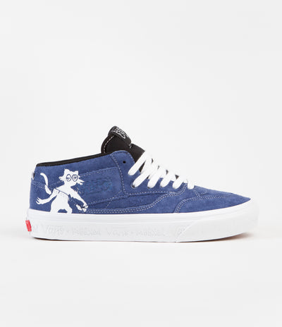 Vans Skate Half Cab '92 VCU Shoes - (Krooked By Natas For Ray) Blue