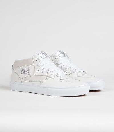 Vans Skate Half Cab Shoes - Daz White / White