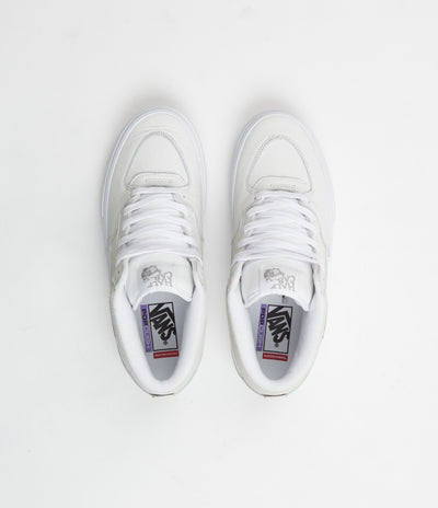 Vans Skate Half Cab Shoes - Daz White / White