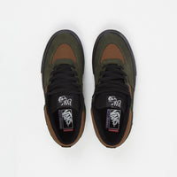 Vans Skate Half Cab Shoes - (Nubuck) Beef / Broccoli thumbnail
