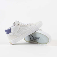 Vans x Dime Skate Mid Skool LTD Shoes - Off White thumbnail