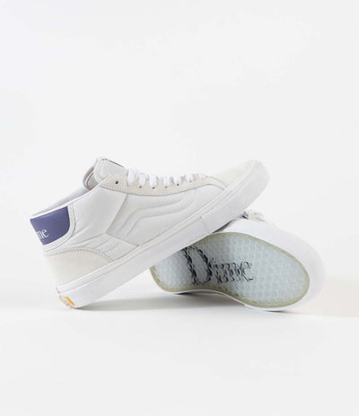 Vans x Dime Skate Mid Skool LTD Shoes - Off White