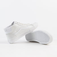 Vans Skate Mid Skool Shoes - (Pearl Leather) White thumbnail
