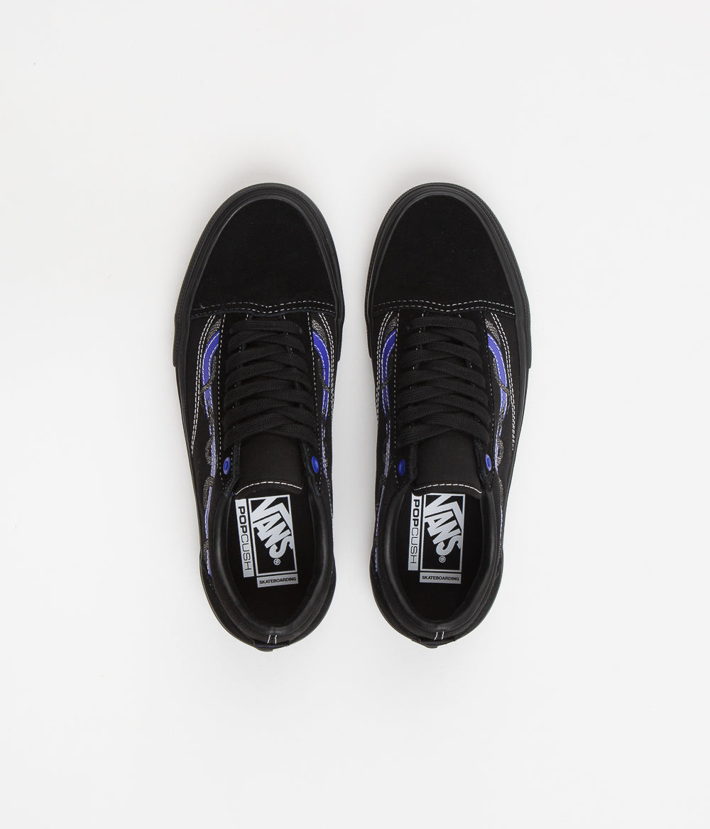 Vans Skate Old Skool Shoes - (Breana Geering) Blue / Black