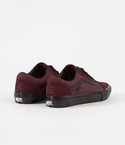 Vans Skate Old Skool Shoes - (Breana Geering) Port / Black