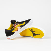 Vans Skate Old Skool Shoes - (Bruce Lee) Black / Yellow thumbnail