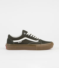 Vans Skate Old Skool Shoes - Forest Night / Gum