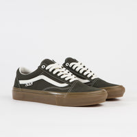 Vans Skate Old Skool Shoes - Forest Night / Gum thumbnail