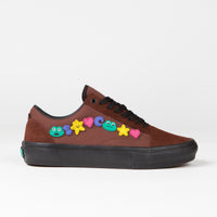 Vans Skate Old Skool Shoes - (Frog) Brown / Black thumbnail