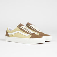 Vans Skate Old Skool Shoes - Nubuck / Canvas Brown thumbnail