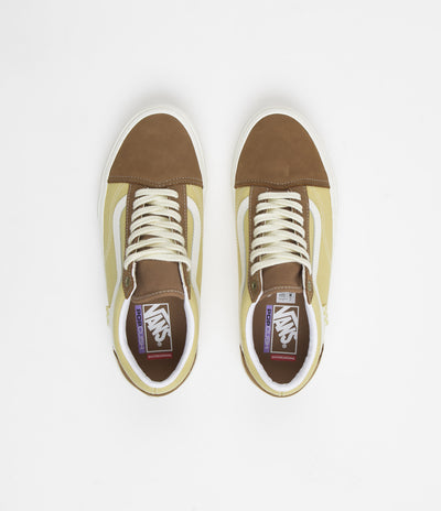 Vans Skate Old Skool Shoes - Nubuck / Canvas Brown