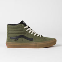 Vans Skate SK8-Hi Shoes - Green / Gum thumbnail
