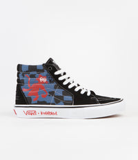 Vans Skate SK8-Hi Shoes - (Krooked By Natas For Ray) Blue