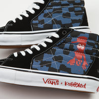 Vans Skate SK8-Hi Shoes - (Krooked By Natas For Ray) Blue thumbnail