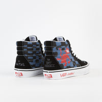 Vans Skate SK8-Hi Shoes - (Krooked By Natas For Ray) Blue thumbnail