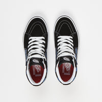 Vans Skate SK8-Hi Shoes - (Krooked By Natas For Ray) Blue thumbnail